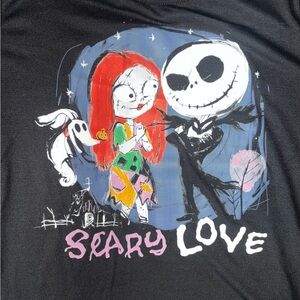 Disney Black Nightmare Before Christmas Tee